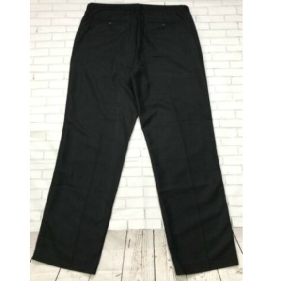 Calvin Klein Mens Dress Pants Black Size 34x32 - Picture 2 of 9